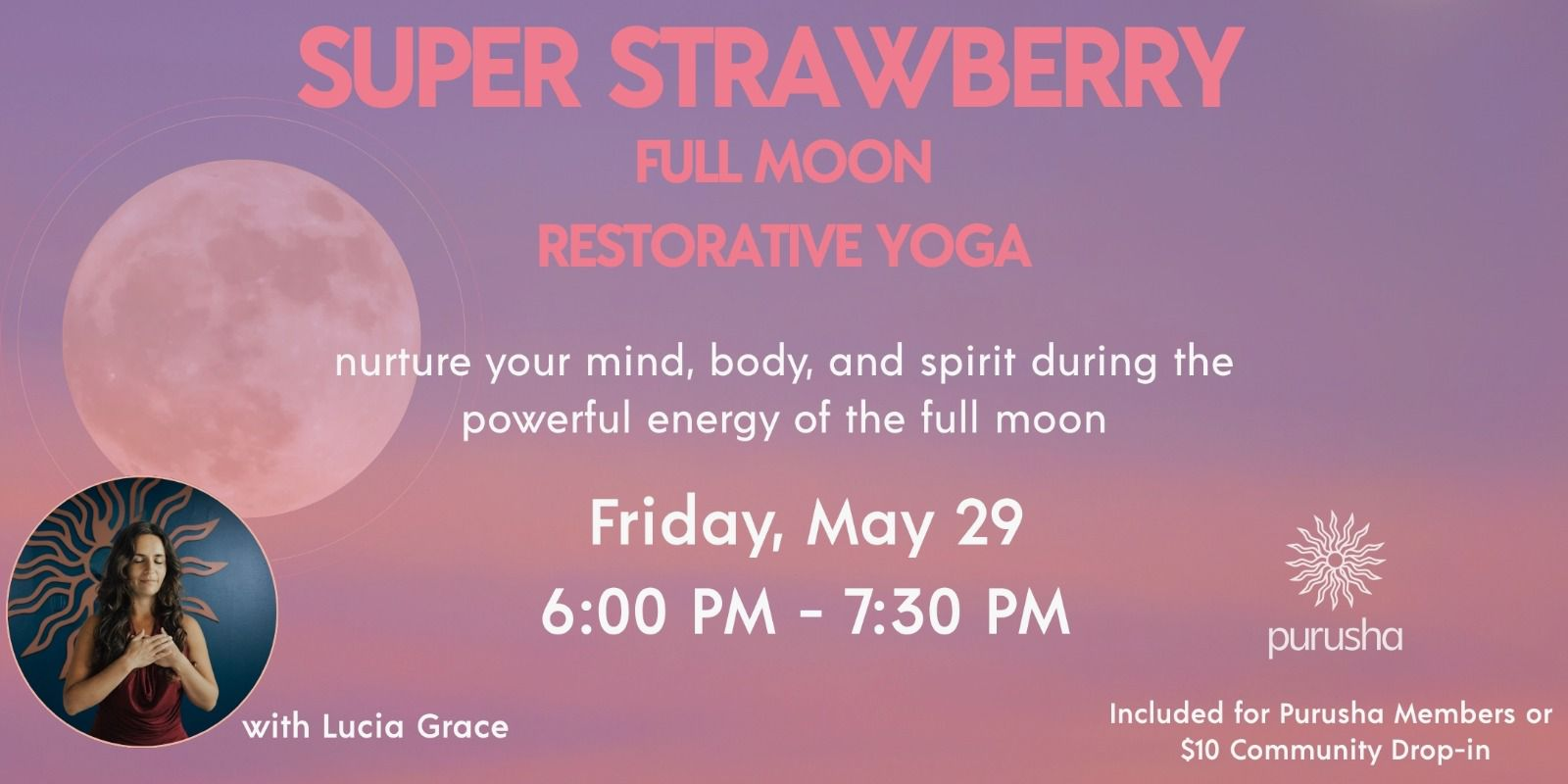 full moon restorative yoga
